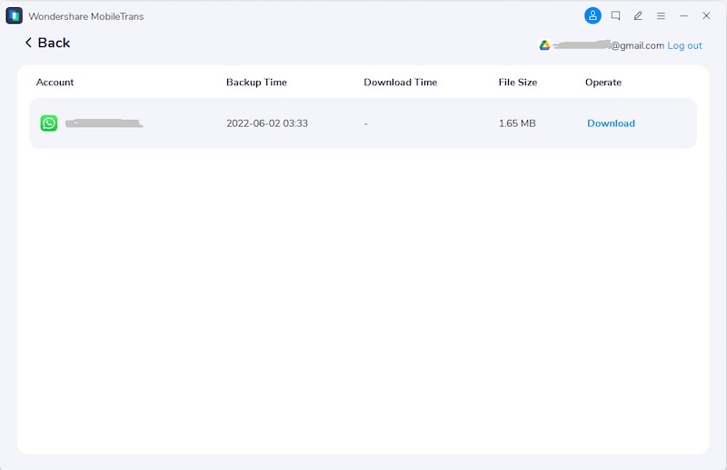 whatsapp backup located in google drive