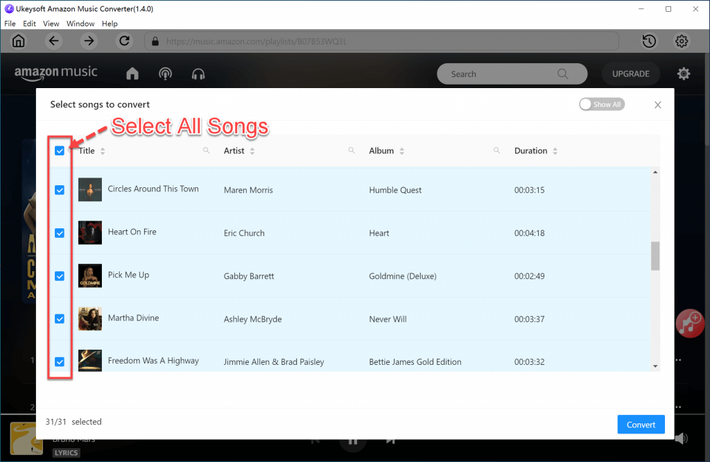select-amazon-music-songs